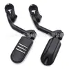 Pedales Frontales y Traseros Plegables Fijos de Parachoques, Soportes de Pedal, Pedales de Pedal, Accesorios de Modificación para Motocicleta 32mm