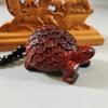 Mango de Palo de Rosa Olla Tallado en Madera Colgante del Zodiaco Adorno Cultural para Hombres Artesanía de Madera