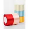 Cinta de 5 cm de ancho hecha a mano para flor de rosa DIY, regalo para respaldo de silla de boda, cinta para empaque de pastelería, cinta de satén, cinta de color, cinta tejida