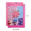 Serie de Estampado Dorado Shangjin Papel para Pintura al Óleo Flor de Papel Empaque Atmósfera Tarjeta de Arte Cartón Ramo Empaque Floral DIY Materiales