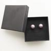 Exquisitos pendientes de estilo coreano con aguja de plata S925, pequeños y dulces pendientes de perlas de concha natural, elegantes pendientes con cuentas.