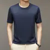 Nueva camiseta de manga corta para hombre de verano, top de punto de moda, camiseta deportiva casual para hombre, una generación de cabello