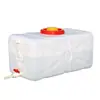 Cubo de Plástico Rectangular Grueso de Grado Alimenticio para el Hogar, Cubo de Agua, Tanque de Agua de Plástico, Cubo de Almacenamiento de Agua para Exteriores