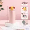 Copo Térmico de Palha Infantil Copo Térmico Masculino e Feminino Copo Flip Cup Portátil Simples Copo de Mão Estudante Copo Térmico Esportivo Personalizado