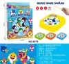 Tablero de pesca magnético giratorio eléctrico para niños de comercio exterior, juguete de pesca musical multifuncional para educación temprana para niños y niñas, venta al por mayor