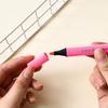 Pluma de Acuarela Sencilla Monocromática a Granel Pluma para Pintar Pluma de Color Cuerpo Triangular Gran Capacidad Marcador Duradero Lavable Punta Gruesa