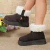 Outono 2026 Novo Tamanho Grande Botas Casuais Confortáveis para Mulheres Estilo Europeu e Americano Fashion Botas para Exterior Tamanho Único