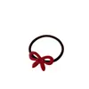 Elegantes y minimalistas scrunchies de lazo para mujer, modernos y delicados accesorios para coleta y moño, gomas de alta elasticidad, ligas para el cabello y adornos para la cabeza para mujer