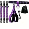 Treinador de resistência com pedal, corda de resistência de pedal de pé multifuncional, equipamento de fitness para ioga em casa para abertura de ombros, exercícios abdominais e de braços