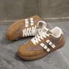 Zapatillas de mujer 2026 otoño e invierno nuevas transpirables de punto volador casual versátiles para estudiantes zapatillas de correr zapatillas de entrenamiento alemanas