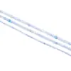 Lu 2/3/4mm Ágata Marina Natural Facetada Cuentas Sueltas Pulsera DIY Collar Cuentas de Cristal Accesorios Material Venta al por Mayor