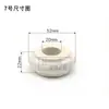 Isolador de Cabo Garrafa de Porcelana Garrafa Branca de Porcelana Garrafa Elétrica de Porcelana Garrafa de Porcelana para Fio Suspensor Garrafa de Porcelana Borboleta Resistência a Alta Temperatura