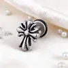 Pendientes Elegantes de Lujo Ligero y Gama Alta Pendientes de Perla de Plata de Ley 925 Pendientes Retro Simples y Exquisitos con Aguja de Plata para Niñas
