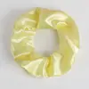 Scrunchies de Cetim Mais Vendidos Transfronteiriços em 70 Cores Sólidas, Elásticos de Cabelo de Alta Elasticidade para Mulheres, Acessórios de Cabelo Atacado