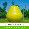 Esculturas de Frutas e Vegetais de Simulação para Exterior Fibra de Vidro Jardim Gramado Paisagem Modelos de Repolho Milho Pimenta Ornamentos Grandes