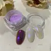 Bestseller transfronteiriço: Pó camaleão aurora rosa fada, fresco e moderno, pigmento de gradiente para nail art estilo japonês
