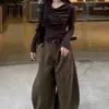Jeans Scimitar de Pierna Ancha Relajados Estilo Bf para Mujer, Pantalones de Cintura Alta de Pierna Ancha Que Cubren el Cuerpo y Te Hacen Ver Más Delgada, Pantalones Casuales de Pierna Ancha