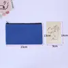 Estojo de lona estilo transfronteiriço atacado estojo de lona com zíper para estudante impressão bolsa de maquiagem clutch bolsa de armazenamento personalização