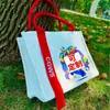 Bolsa de Lona Compuesta Eva Estéreo de Gama Alta para Streamer Personalización Promoción Publicitaria Empresa Protección Ambiental Bolsa de Lona de Gran Capacidad Personalización