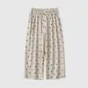 Listos para usar, Lavables a máquina, No encogen fácilmente, Pieza única, Pantalones Capri de Rayón para Mujer, Conjunto de Top de Manga Corta y Pantalones de Algodón y Seda para Casa, Ropa para Mujer