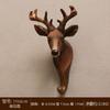 Ganchos Decorativos Modelo Animal Retro Colgantes de Puerta de Casa para Pared Decoración de Pared Estéreo Artesanía de Resina Hecho a Mano