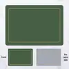 Porta-copos Oval de Couro para Mesa de Chá, Jogo Americano Ocidental de Alto Padrão, Jogo Americano Isolante de Calor para Hotel, Porta-copos para Casa, Logo Personalizado