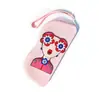 Bolsa Creativa Linda para Guardar Gafas de Sol de Nuevo Producto Transfronteriza para Mujer, Estuche Portátil para Gafas, Bolsa de Silicona para Gafas de Sol DIY