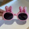 Nuevas gafas polarizadas de conejo para niños, gafas lindas para bebé, patas suaves, gafas para niños y niñas, gafas de silicona con protección solar