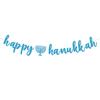 Nuevo producto de poesía Meiyue con pancarta navideña con temática judía de HANUKKAH, suministros para fiestas, bandera de FELIZ HANUKKAH