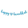 Suministros de Decoración Personalizados para Fiestas de Cumpleaños y Festividades Fabricante Bandera y Tarjeta de Decoración para Fiesta de Hanukkah Personalización de Panal