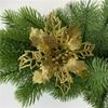 Flor de Natal Festival de Natal cebola em pó com flor oca Guirlanda de árvore de Natal Enfeites Decorações pendentes fábrica atacado