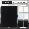 Caderno A5 de Folhas Soltas Mais Vendido da Amazon, Caderno de Couro PU Cor Macaron, Planejador de Orçamento em Dinheiro, Bloco de Notas de Folhas Soltas