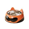 Tigela de Arroz para Cachorro de Aço Inoxidável Comida Especial para Cachorro Bebedouro Gato Pet Tigela de Arroz para Gato Grande Capacidade Anti-virada Tigela para Cachorro Tigela para Gato