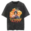 Talla Europea Transfronteriza Hombre Hip Hop Vintage Streetwear Camiseta Oversize J