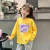 Camiseta de Manga Larga de Algodón Puro para Niñas Estilo Coreano Nueva Llegada Moda de Primavera y Otoño para Niños Pequeños y Mayores Niñas Ropa Interior Básica para Bebés