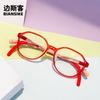 Gafas para Niños Tr2022-10 Gafas con Filtro de Luz Azul para Miopía Montura para Niños y Niñas Estudiantes de Primaria Montura Redonda Pequeña Ligera para Niños Mayores