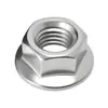 Porca flangeada de aço inoxidável 316 DIN6923 alargada e espessada tampa de parafuso m3m4m5m6m8m10m12m14m20