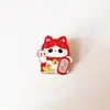 Insígnia de Panda Desenho Animado Estilo Chinês Festivo de Ano Novo Tesouro Nacional Broche Fofo Sorte Sorte Decoração de Bolsa Masculina e Feminina