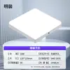 Luz de Painel LED Minimalista Sem Moldura Montada na Superfície, Luminária de Teto Redonda e Quadrada Comercial para Sala de Estar e Cozinha, Luminária Embutida Sem Furo