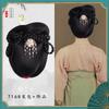 Peluca Hanfu de una pieza para mujer, estilo antiguo de estudio, bolsa para el cabello, peluca de uso diario, moño, estilo antiguo, disfraz, cojín, bolsa para el cabello para mujer