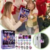 Chaveiro de Grupo Feminino Caçador de Kpop Transfronteiriço Poke Fun Calendário de Natal Caixa Surpresa Chaveiro de Carro Pingente de Acrílico