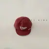 Gorra de Béisbol Suave con Visera y Bordado de Letra para Bebé, Estilo Delgado para Primavera y Otoño, Gorro de Copa Suave para Bebés y Niños Pequeños, Gorra de Béisbol de Verano