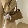 Bolso Tote Retro Versátil Transfronterizo Bolso de Mano de Nicho para Viajar Bolso de Hombro/Axila Nuevo Relajado para Mujer 2025
