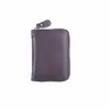 Carteira masculina retrô de alta qualidade anti-scan, item popular de vendas, porta-moedas com zíper multifuncional e porta-cartões