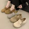 Populares zapatos Birkenstock de suela gruesa para aumentar la altura, de dos vías, para mujer, nuevos mocasines slip-on tipo loafer de otoño 2026