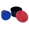 Caja de lombrices de plástico para aparejos de pesca, caja de conservación de lombrices, caja transpirable para cebo de peces vivos, cría de gusanos rojos pequeños con agujeros, caja de almacenamiento de cebo