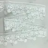 Encaje de Cortina Retro Francés Aroma Pequeño Blanco Decorativo Bordado Mantel Almohada Hecho a Mano Accesorios DIY
