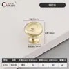 Manija de Cajón de Aleación de Zinc Estilo Francés, Manija de Puerta de Gabinete, Manija de Puerta de Armario, Herraje Minimalista de Lujo Ligero de un Solo Agujero