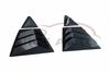 Adequado para 20 Toyota COROLLA/Ralink modificado COROLLA decoração de persiana ABS patch de triângulo traseiro