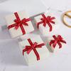 Año Nuevo Carta Roja Lazo Cielo y Tierra Cubierta Caja de Regalo Regalo de Pareja Collar Joyería Regalo de Cumpleaños Empaque Caja de Joyería